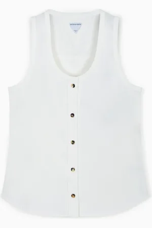Bottega Veneta Tank top de algodón