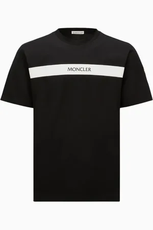 Moncler Camiseta con logo engomado
