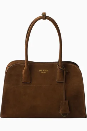Prada Bolso tote mediano de ante