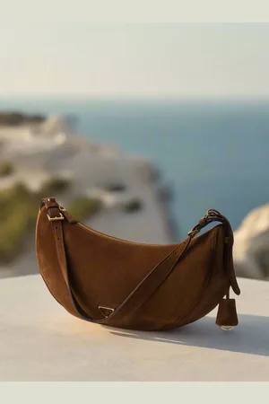 Prada Bolso Demi-lune grande