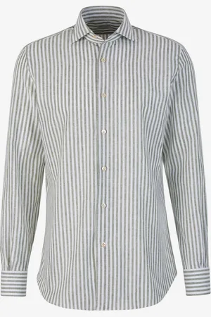 Santa Eulalia Camisa Motivo Rayas Lino