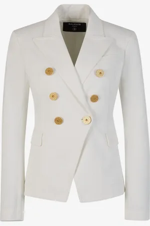 Balmain Blazer Denim Botones
