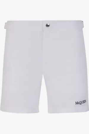 Alexander McQueen Bañador Logo Hebilla