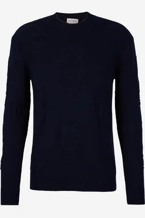 Alexander McQueen Jersey Algodón Calavera