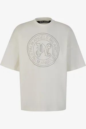 Palm Angels Camiseta Estampada Algodón