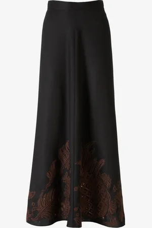 Dorothee Schumacher Falda Midi Lino Texturizada