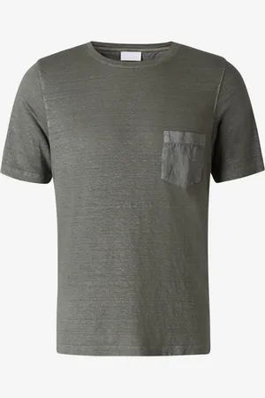Santa Eulalia Camiseta Bolsillo Lino