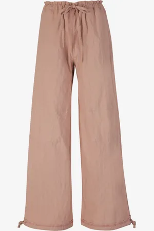 Acne Studios Pantalones Anchos Algodón