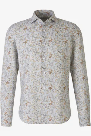 Santa Eulalia Camisa Motivo Flores Lino