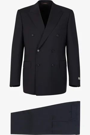 CANALI Traje Lana Rayas