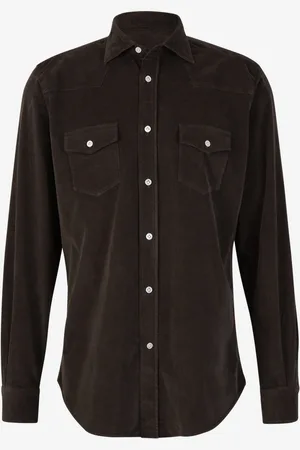 Vincenzo di Ruggiero Camisa Pana Algodón