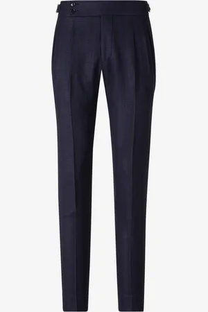 scabal Pantalones Vestir Lana