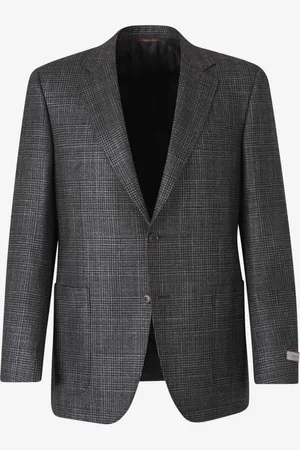 CANALI Americana Grisalla Lana