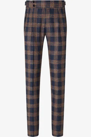 scabal Pantalones Vestir Lana
