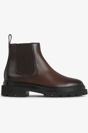 santoni Botas Chelsea Piel