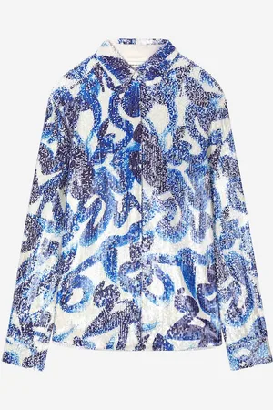 DRIES VAN NOTEN Blusa con Lentejuelas