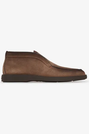santoni Botas Altos Piel Ante