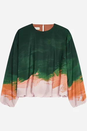 DRIES VAN NOTEN Blusa Coocon Seda