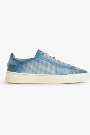 santoni Sneakers Diseño Perforado