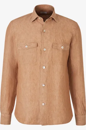 Santa Eulalia Camisa Bolsillos Lino