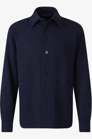Harris Wharf London Chaqueta Camisera de Lana