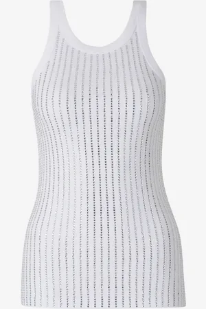 The Attico Top Tank Strass