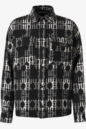Palm Angels Cazadora Monograma Jacquard