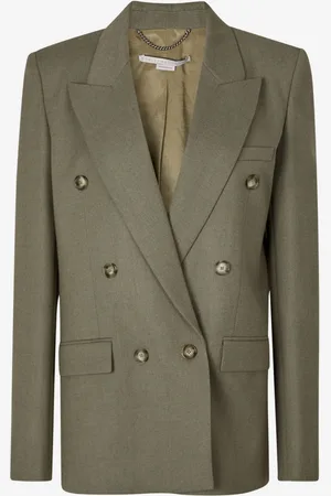 Stella McCartney Blazer Lana Doble Botonadura