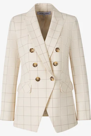 VERONICA BEARD Blazer Charleston Motivo Cuadros