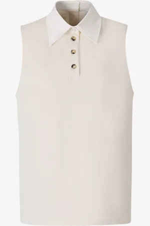 Courrèges Top Polo Piqué