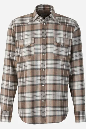 Santa Eulalia Sobrecamisa Algodón Cuadros