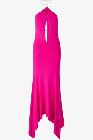 The Attico Vestido Midi Drapeado