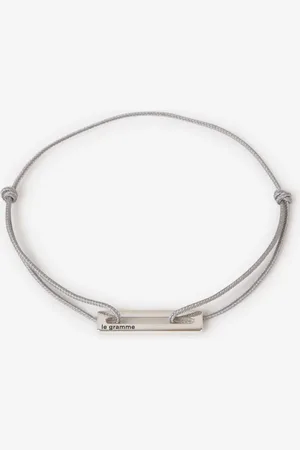 Le Gramme Pulsera Cordón Ajustable