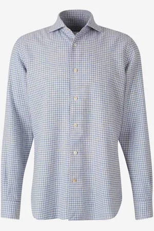 Vincenzo di Ruggiero Camisa Cuadros Algodón