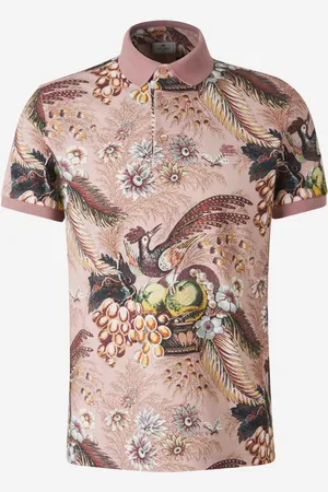 Etro Polo Algodón Flores