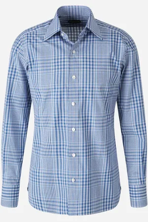 Tom Ford Camisa Motivo Cuadros