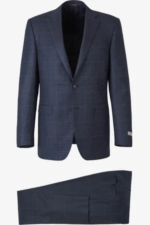 CANALI Traje Lana Cuadros