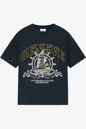 Rhude Camiseta Motivo Catamaran