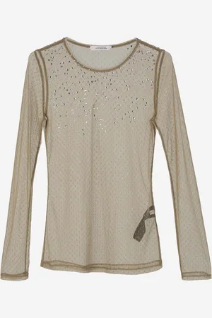 Dorothee Schumacher Top Transparente Brillos
