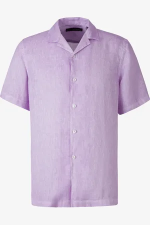 LARDINI Camisa Manga Corta Lino