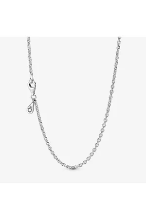 PANDORA Collar Cadena de Cable en Plata de Ley | 45 cm