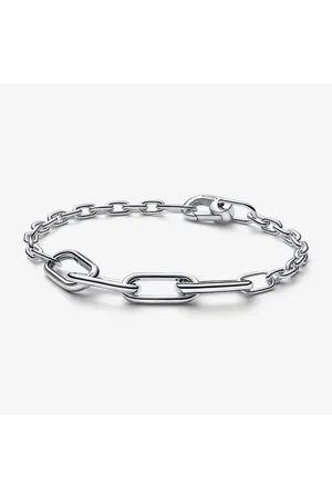 PANDORA Pulsera de Cadena de Eslabones Link Extra Pequeños Me en Plata de Ley