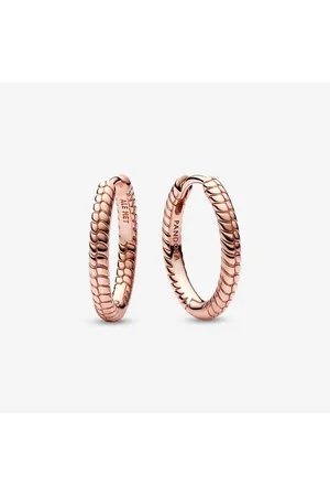 PANDORA Pendientes de Aro Moments Para Charm Pequeños