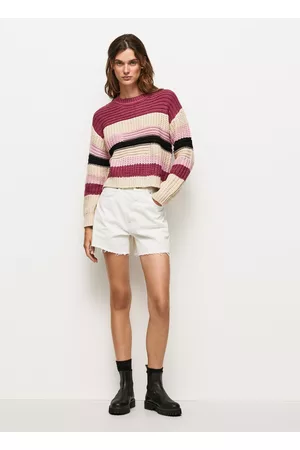 Pepe Jeans Jerséis - Jersey cuello redondo de rayas
