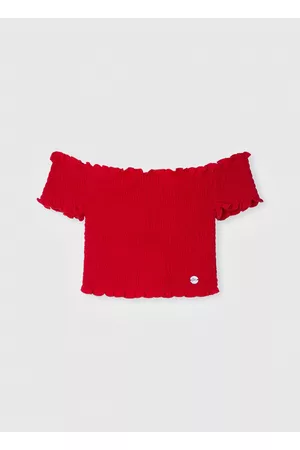 Pepe Jeans Infantil Tops - Top manga corta fruncido