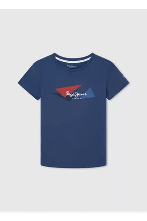 Pepe Jeans Infantil Camisetas - Camiseta logo bandera