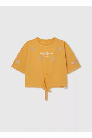 Pepe Jeans Infantil Camisetas - Camiseta flores strass