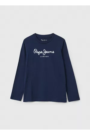 Pepe Jeans Infantil Manga larga - Camiseta manga larga logo estampado