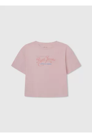 Pepe Jeans Infantil Camisetas - Camiseta algodón hombros caídos