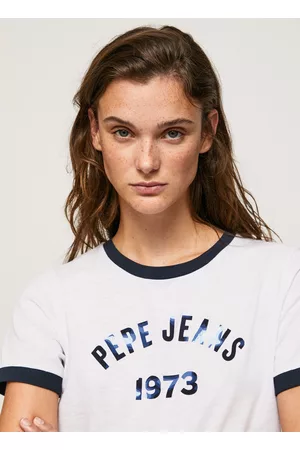 Pepe Jeans Camisetas - Camiseta algodón logo estampado
